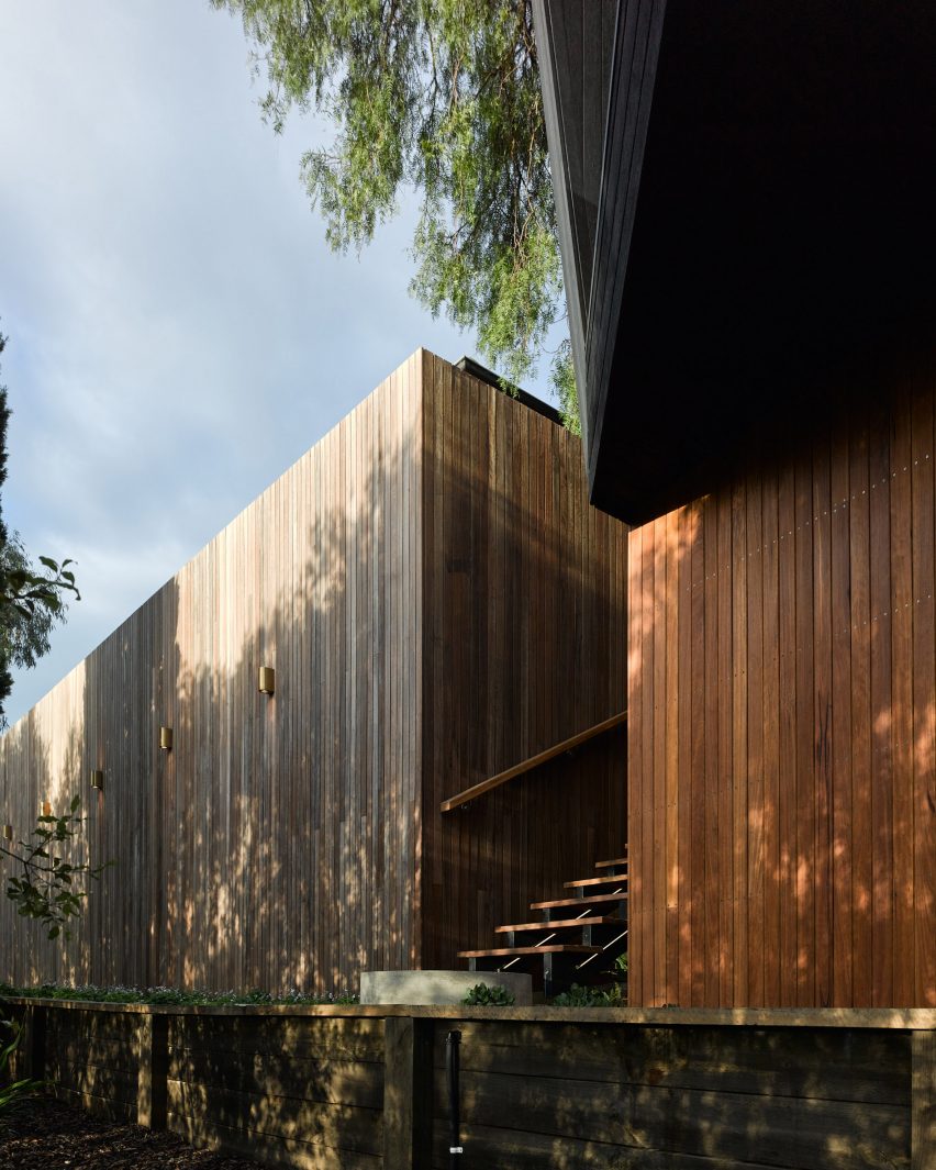 Exterior of Pepper Tree Passive House by Alexander Symes