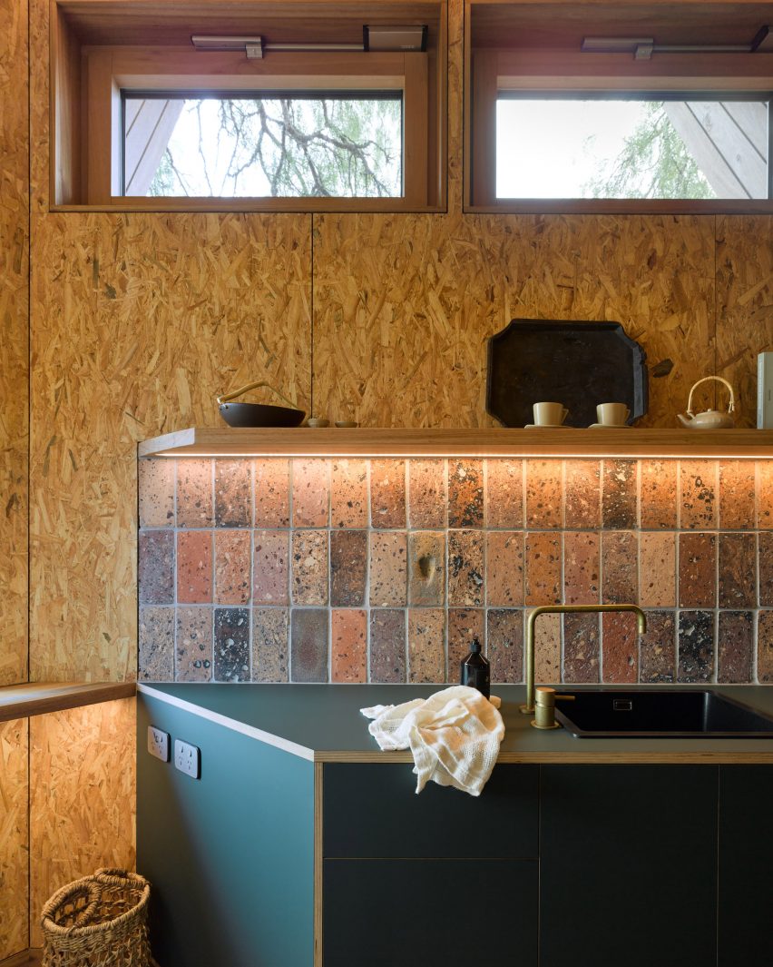 Interior of Pepper Tree Passive House by Alexander Symes