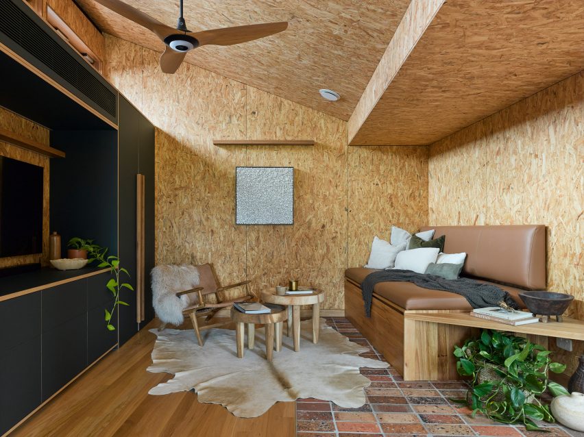 Interior of Pepper Tree Passive House by Alexander Symes