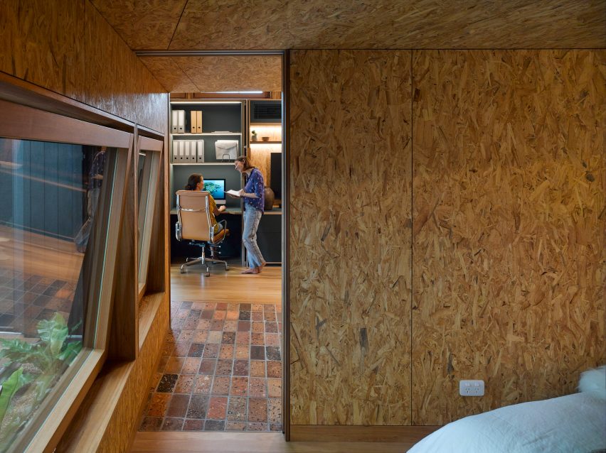 Interior of Pepper Tree Passive House by Alexander Symes
