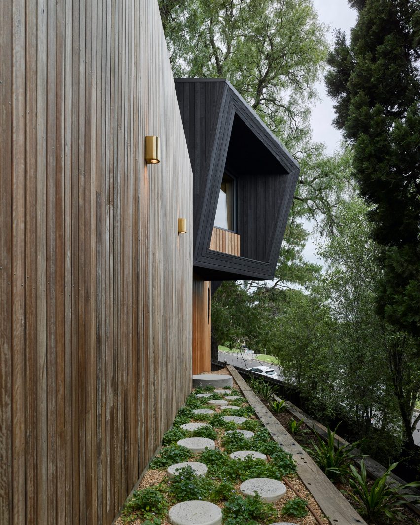 Exterior of Pepper Tree Passive House by Alexander Symes