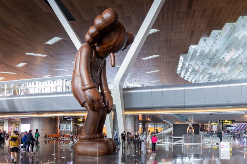 Qatar outdoor artworks shot by Iwan Baan