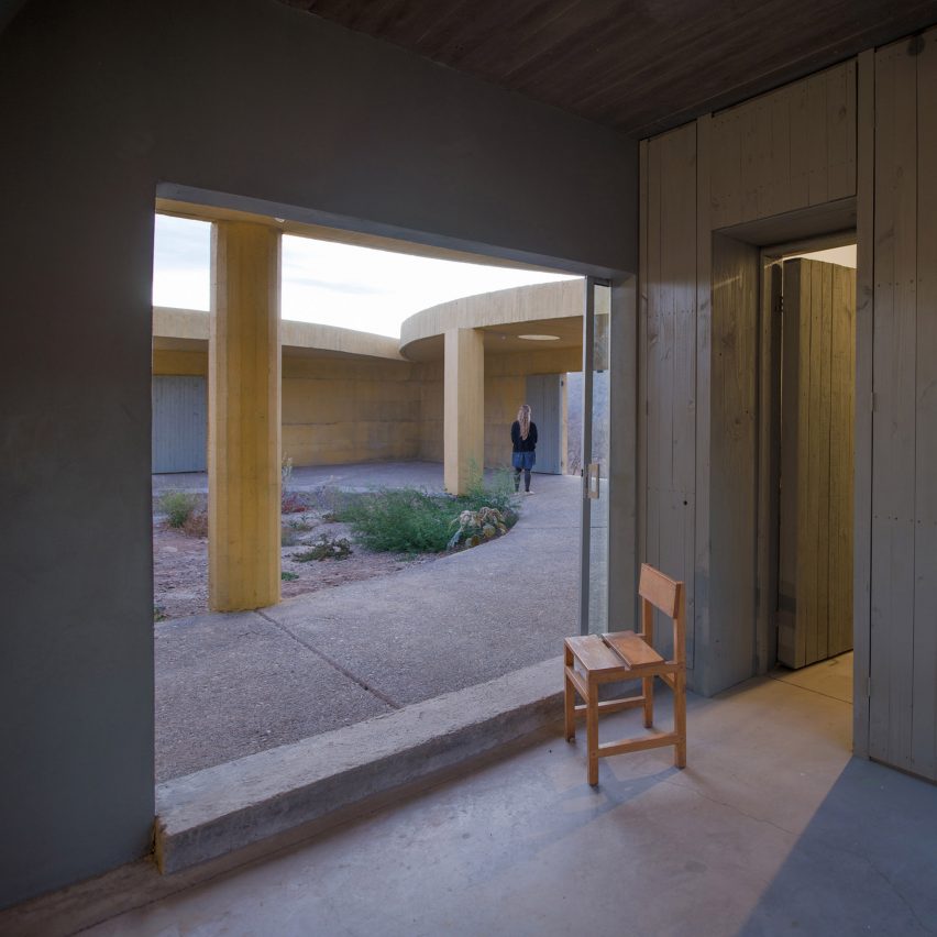 Window of Raem House by Pezo von Ellrichshausen