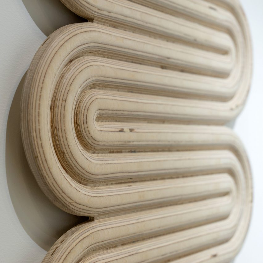 Detail of wall decor texture