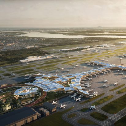 Changi Airport's Terminal 5 by KPF and Heatherwick Studio