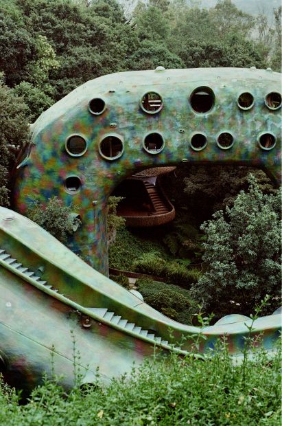 Exterior of the snake with stairway