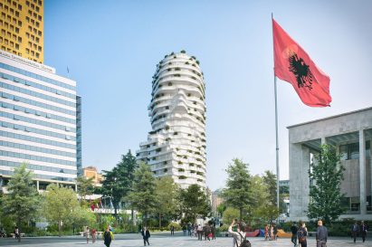 Face-like tower by MVRDV