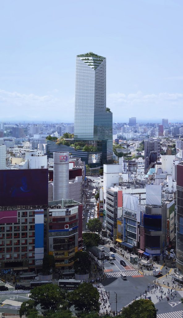 Snøhetta's Shibuya Upper West Project in Tokyo