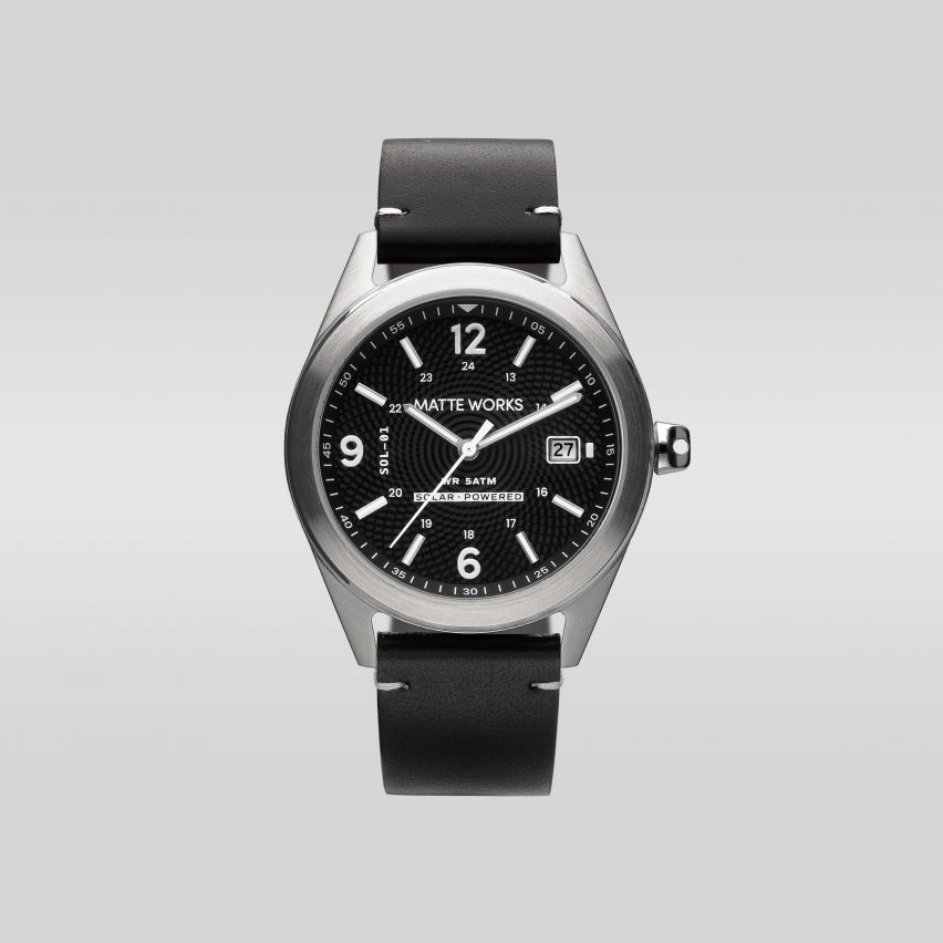 Solution-01 watch from Matte Works