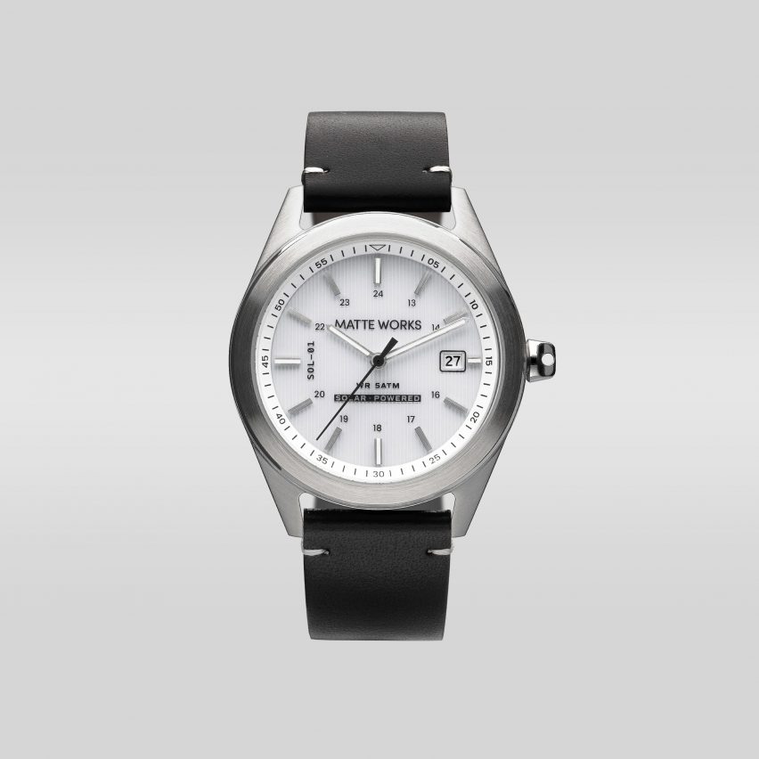 Solution-01 watch from Matte Works