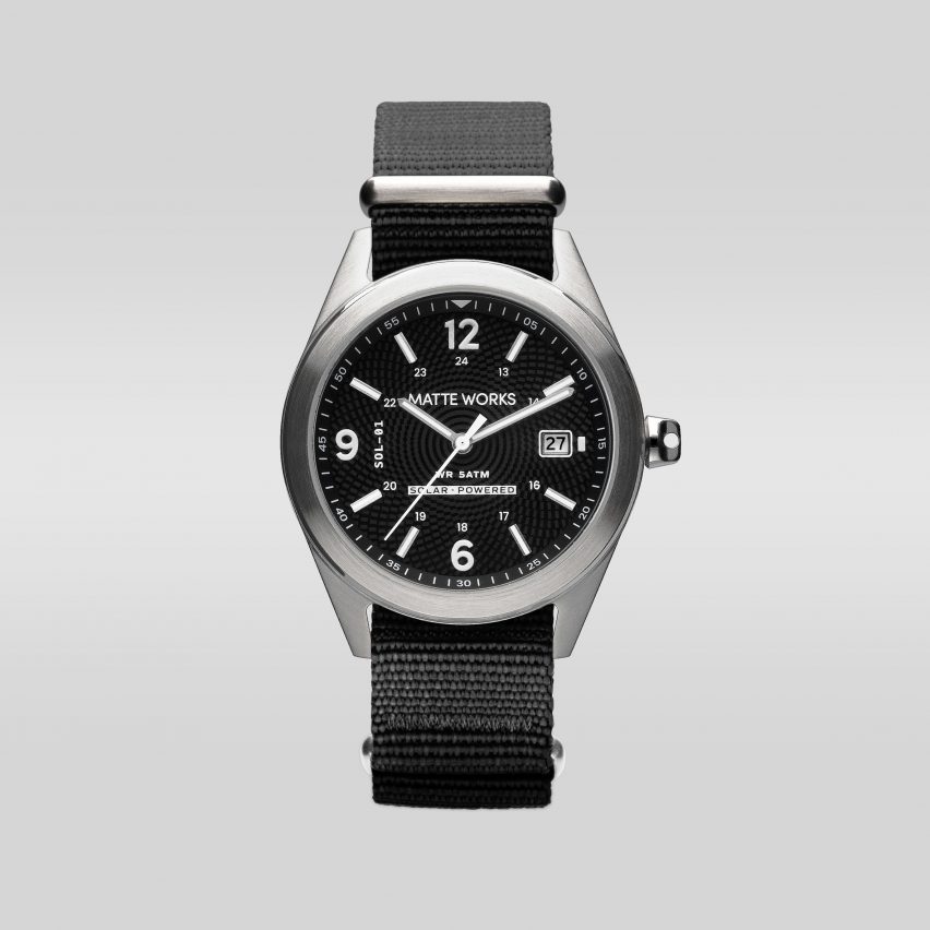 Solution-01 watch from Matte Works