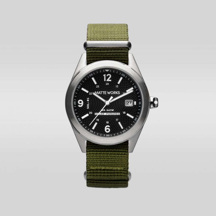 Solution-01 watch from Matte Works