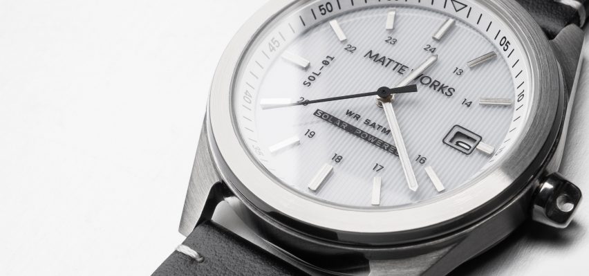 Solution-01 watch from Matte Works
