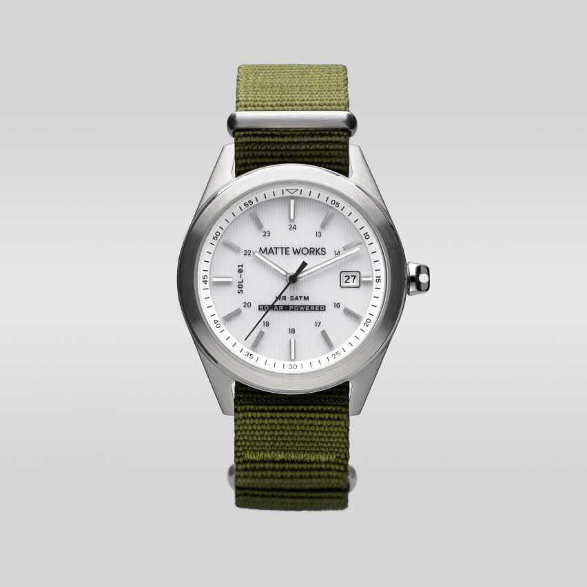 Solution-01 watch from Matte Works