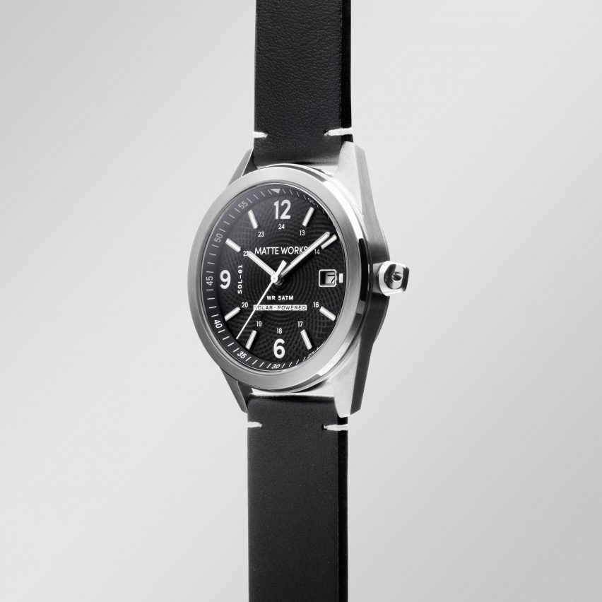 Solution-01 watch from Matte Works