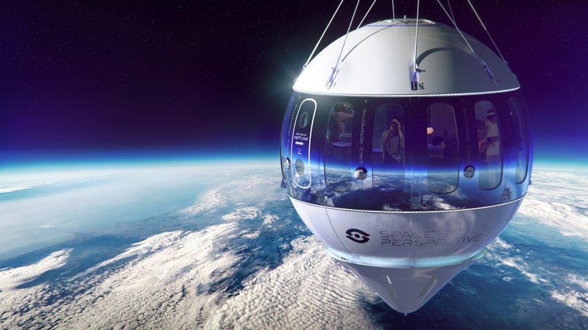 Spaceship Neptune by Space Perspective and Of My Imagination