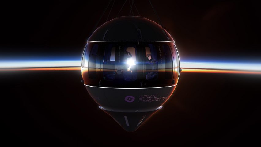 Spaceship Neptune by Space Perspective and Of My Imagination