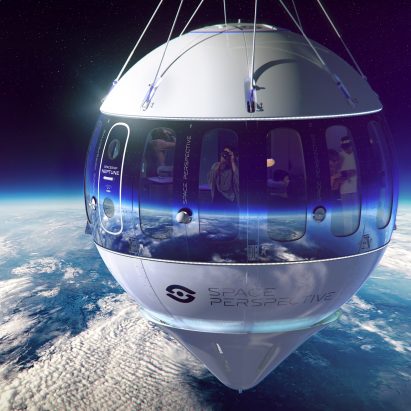Spaceship Neptune by Space Perspective and Of My Imagination