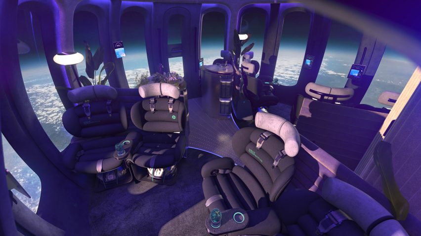 Spaceship Neptune interior