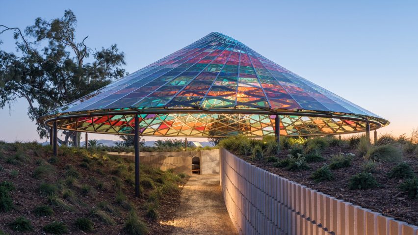 Studio Other Spaces places concentric glass pavilion informed by nature at Californian winery