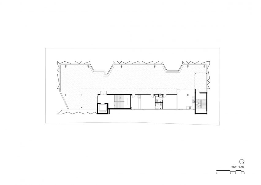 Roof of Suanphlu Office by IDIN Architects