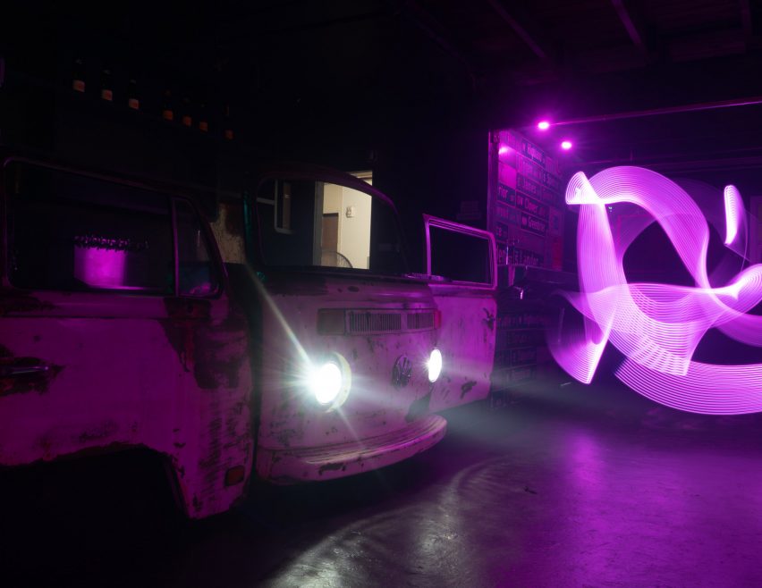 VW van bar