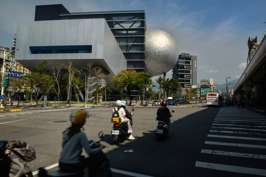 Exterior of TPAC in Taiwan