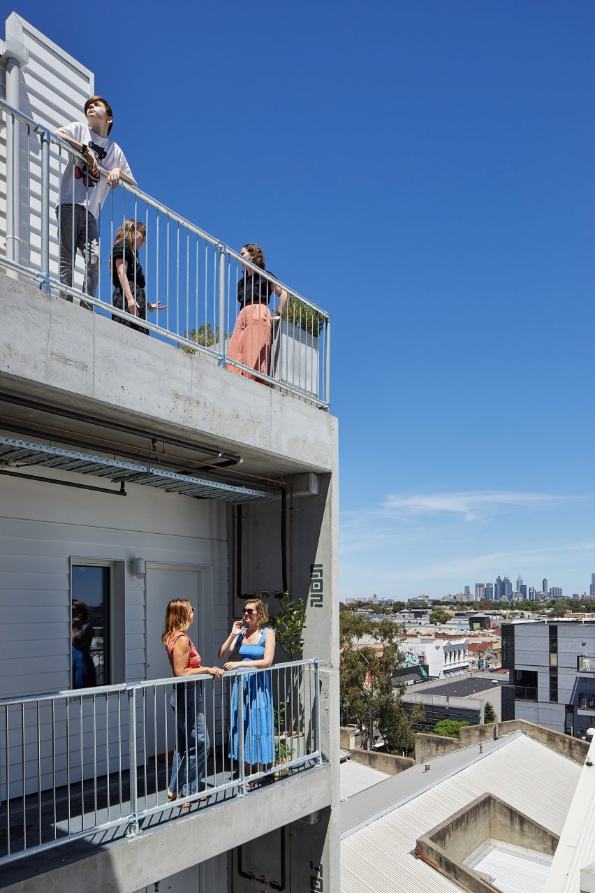 Roof terrace of Terrace House