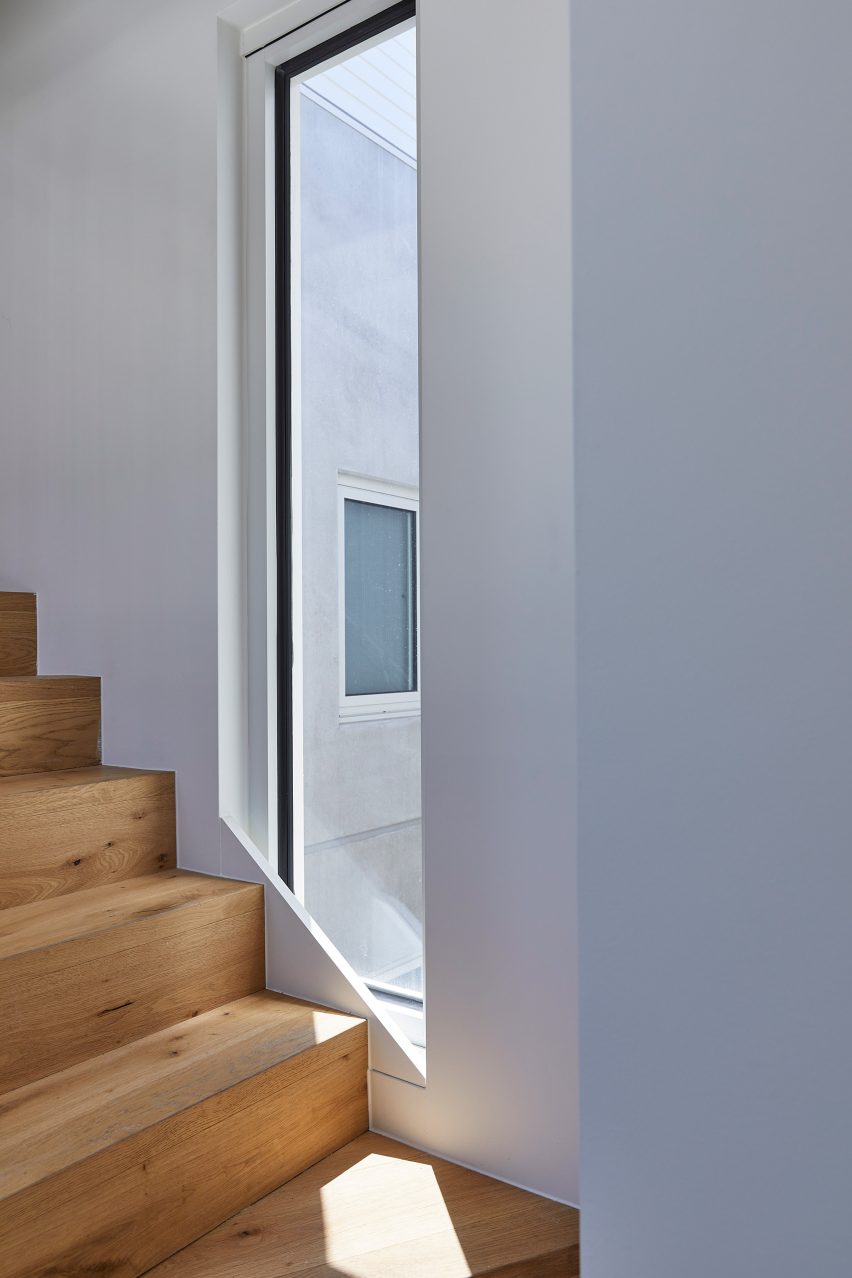 Staircase with window