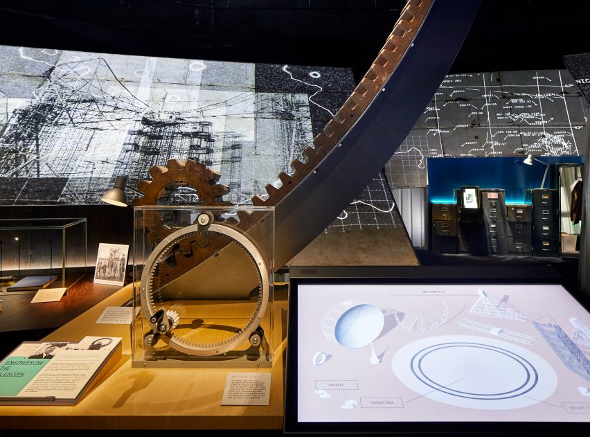 Interior of the First Light Pavilion by Hassell at Jodrell Bank Observatory