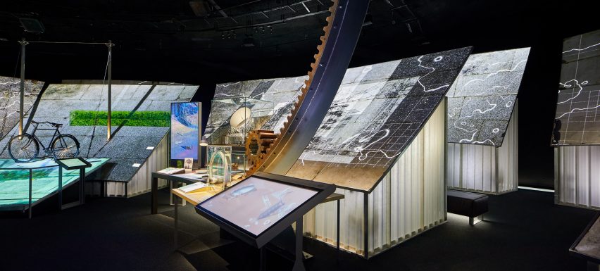 Interior of the First Light Pavilion by Hassell at Jodrell Bank Observatory