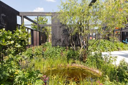 Garden at Floriade 2022 pavilion by Overtreders W