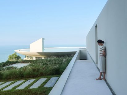 Pool overlooking the sea