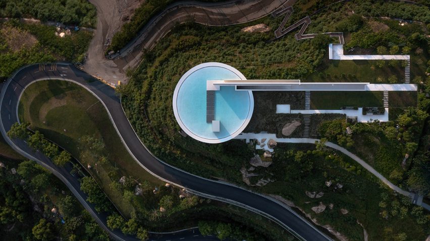 Water Drop Library in Shuangyue Bay, China, by 3andwich Design