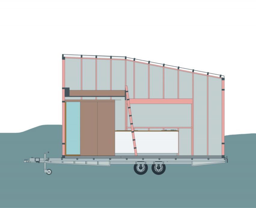 Tigín Tiny Home section