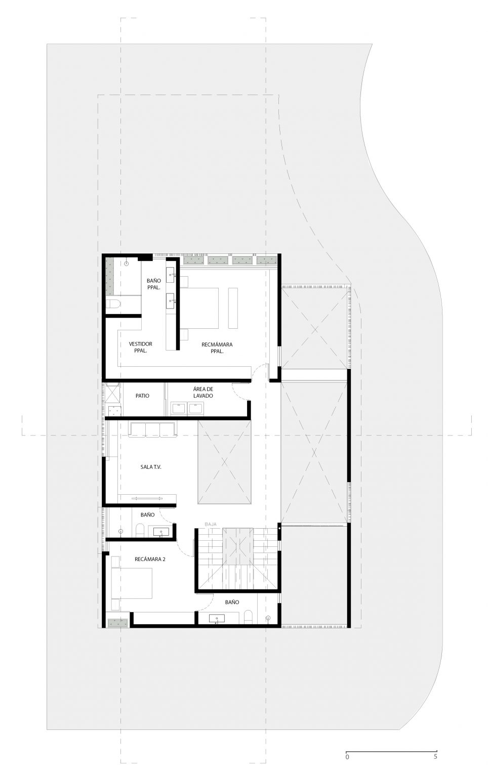 Top floor plan