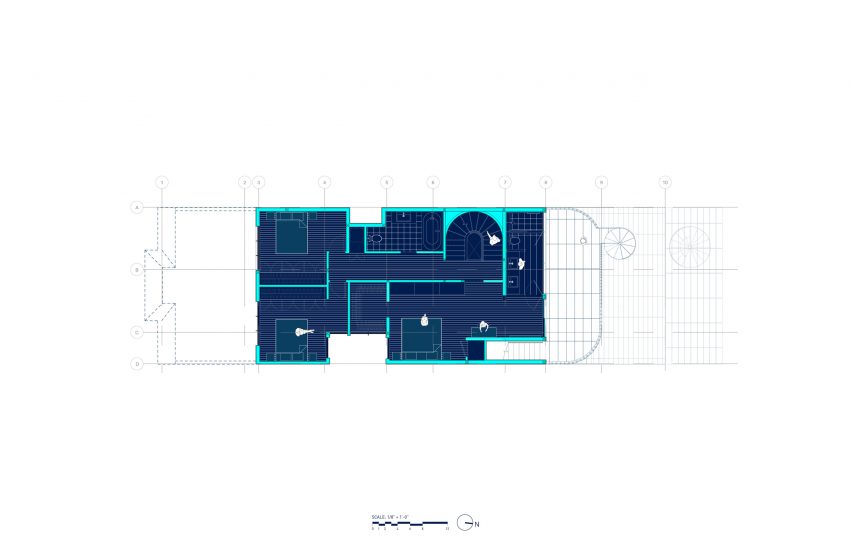 Top floor plan