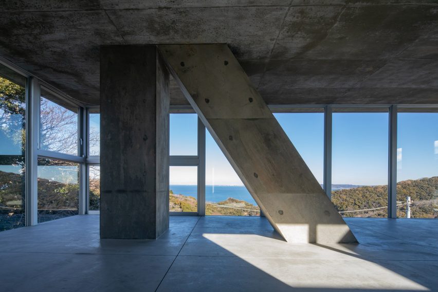 Interior of Torus House by Noriaki Hanaoka Architecture