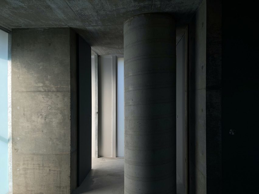 Interior of Torus House by Noriaki Hanaoka Architecture
