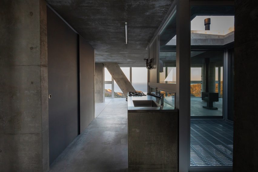 Interior of Torus House by Noriaki Hanaoka Architecture