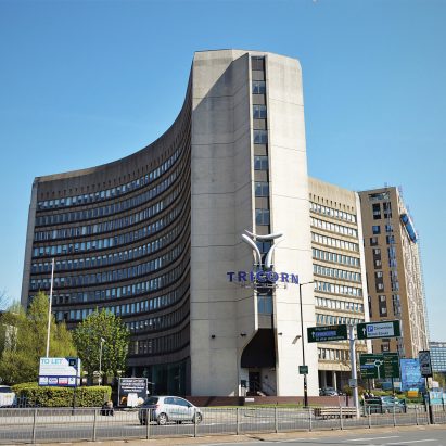 Tricorn House in Birmingham
