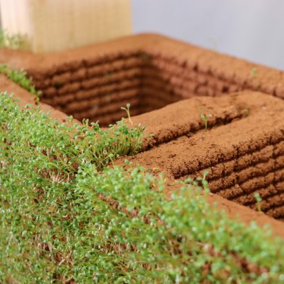 University of Virginia 3D-printed soil structures