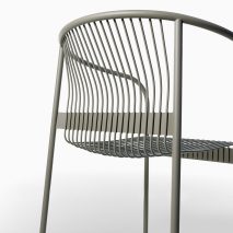 Green Velit chair by Plank