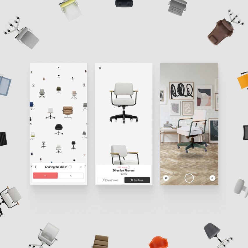 Vitra Chair Finder by Build In Amsterdam