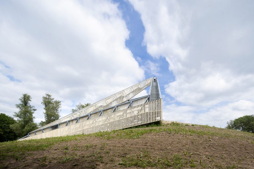 De Niewe Herdgang viewpoint in Tilburg by Architectuur Maken