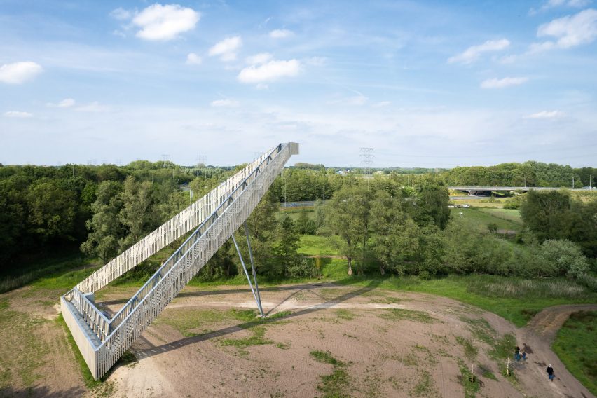 De Niewe Herdgang viewpoint in Tilburg by Architectuur Maken