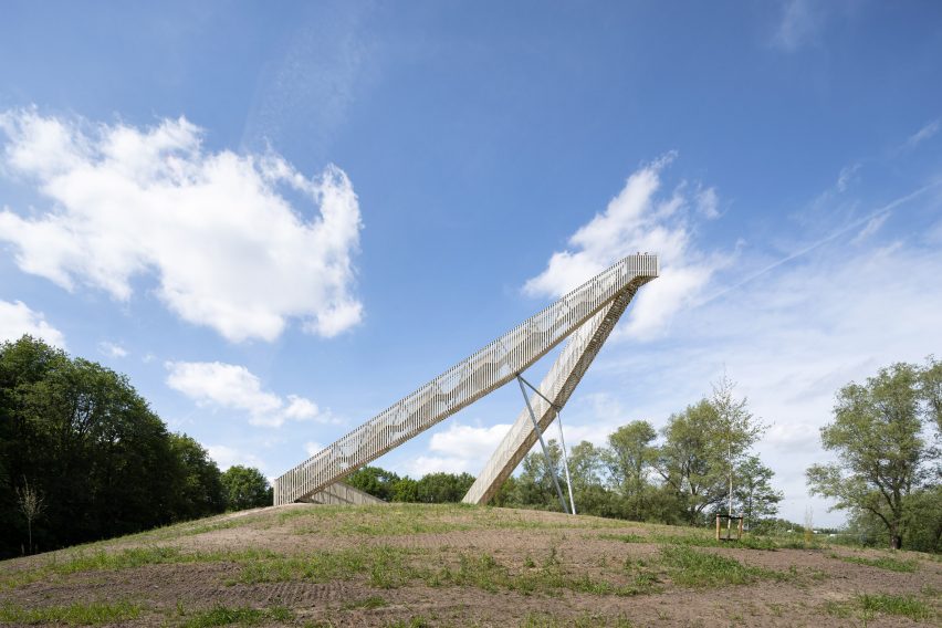 De Niewe Herdgang viewpoint in Tilburg by Architectuur Maken
