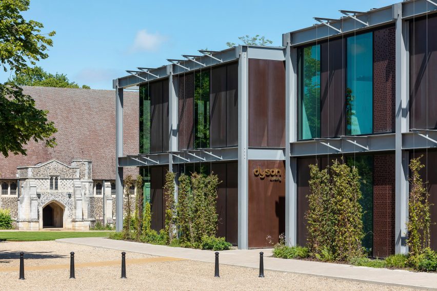 Exterior of The Dyson Building at Gresham's School by WilkinsonEyre