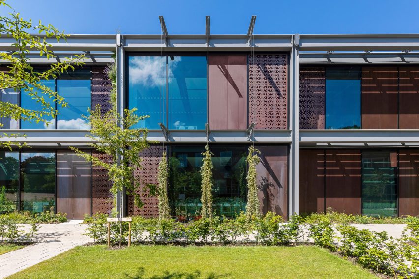 Exterior of The Dyson Building at Gresham's School by WilkinsonEyre