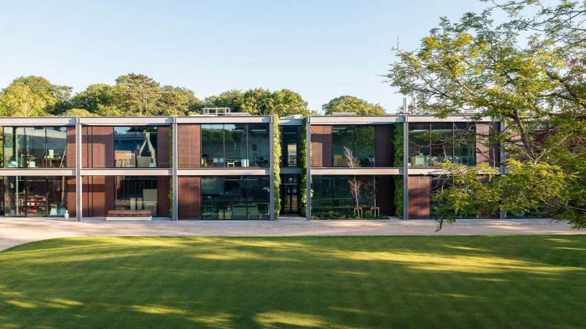 Exterior of The Dyson Building at Gresham's School